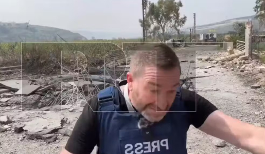 Repórter escapa por pouco de míssil durante transmissão no sul do Líbano