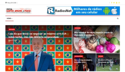 Relação de matérias publicadas no Portal Santo André em Foco hoje, 29 de Março de 2025