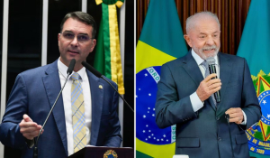 Quaest: Flávio Bolsonaro tem 45% e Lula, 44% em intenções de voto no segundo turno