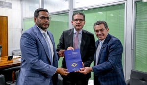Motta recebe relatório do TCU sobre as contas do governo federal de 2024