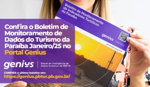 Boletim de Monitoramento de Indicadores Turísticos mostra crescimento do turismo na Paraíba
