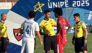 Serra Branca vence o Esporte de Patos, fora de casa, e assume vice-liderança do Campeonato Paraibano