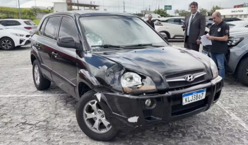 Motorista suspeito de atropelar produtor cultural, em João Pessoa, presta depoimento à polícia