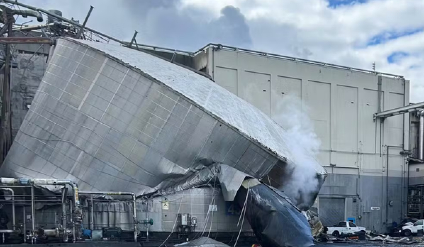 Implosão de tanque químico no estado de Washington mata 1 e deixa 9 desaparecidos