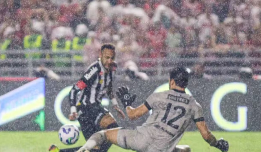No retorno de Neymar, CRB vence nos pênaltis e elimina o Santos na Copa do Brasil