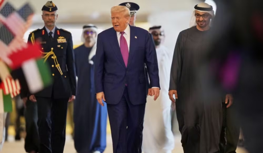 Trump chega aos Emirados Árabes, 3º país de sua visita ao Oriente Médio