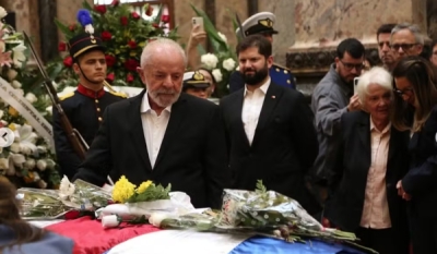 &#039;Pessoas como Pepe Mujica não morrem&#039;, diz Lula após velório do ex-presidente do Uruguai