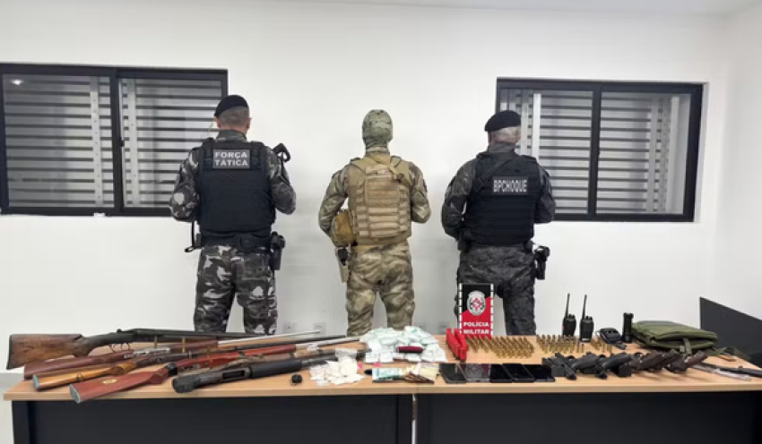 Suspeitos de planejar ataque entre facções são presos após confronto com a polícia, no Litoral Norte da PB
