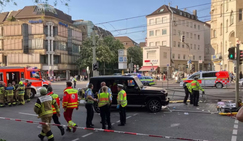 Atropelamento em massa na Alemanha deixa vários feridos