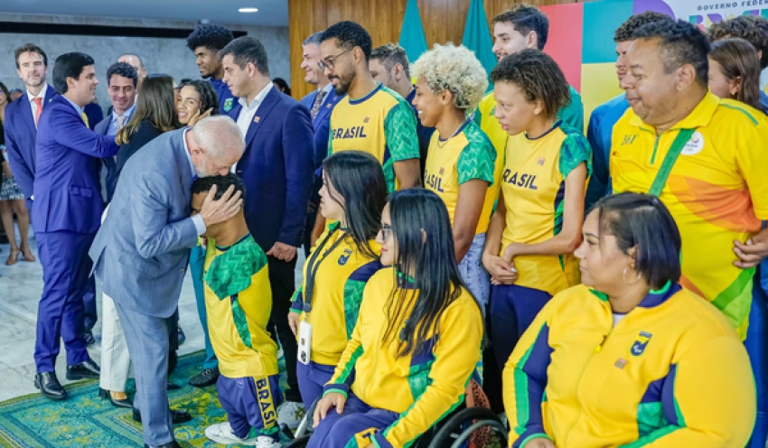 Lula renova patrocínio ao Comitê Paralímpico Brasileiro nesta quinta-feira
