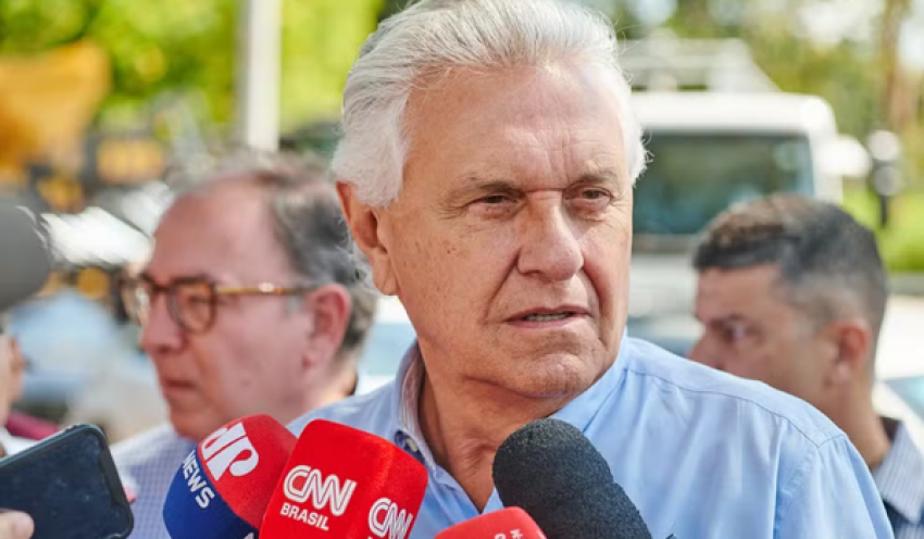Caiado diz que Lula e família Bolsonaro 'jogam o mesmo jogo'