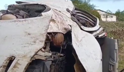 Mulher morre e duas outras ficam feridas em acidente de carro, no Cariri da Paraíba
