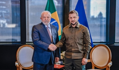 Ministro da Ucrânia sonda Mauro Vieira sobre vinda de Zelensky ao Brasil e país europeu deve apresentar datas