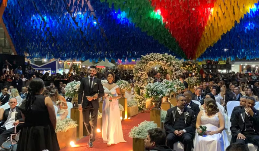 Inscrições para o casamento coletivo do São João 2026 de Campina Grande acontecem nesta quinta (19)