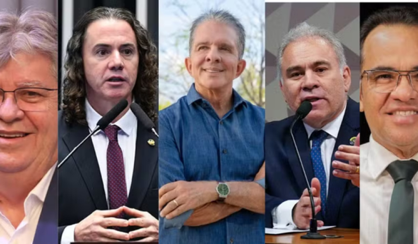 Quaest para o Senado na PB: João, 27%; Veneziano, 17%; Nabor, 9%; Queiroga, 6%; Major Fábio, 5%