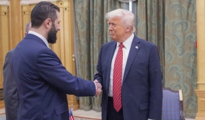 Trump se reúne com presidente sírio, que era buscado pelos EUA até ano passado