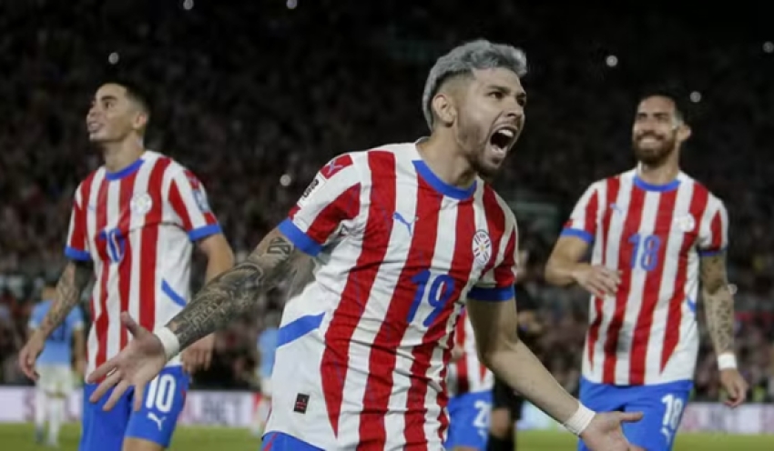 Paraguai vence o Uruguai e sobe na tabela de classificação das Eliminatórias