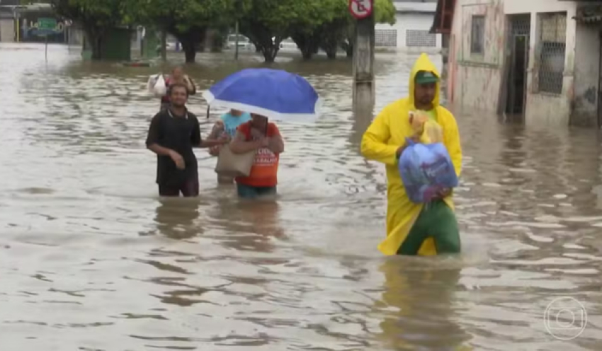 Chuvas deixam duas pessoas mortas e mais de 3 mil fora de casa na Paraíba