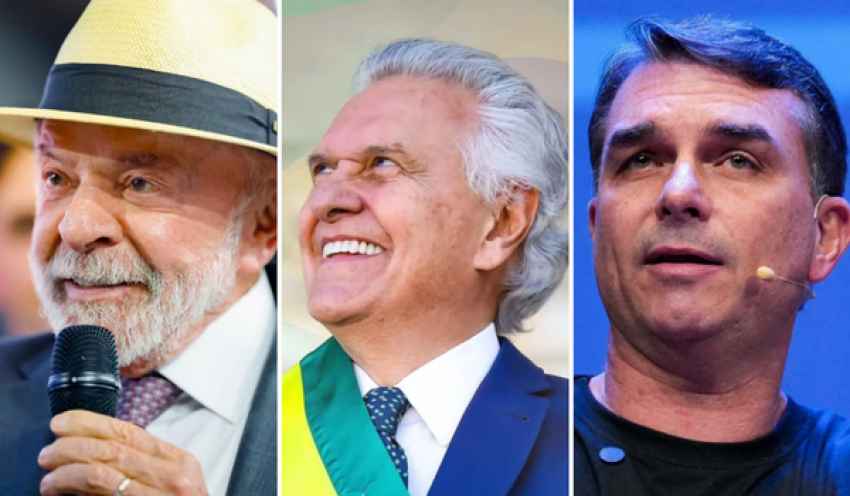 Real Time Big Data: Lula aparece em empate técnico com Caiado e Flávio Bolsonaro no 2º turno