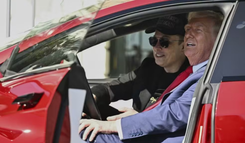 Após briga com Musk, Trump diz que vai ‘se livrar’ do Tesla que comprou