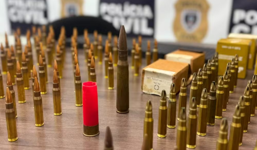 Polícia investiga depósito clandestino após apreensão de mais de 200 munições em João Pessoa