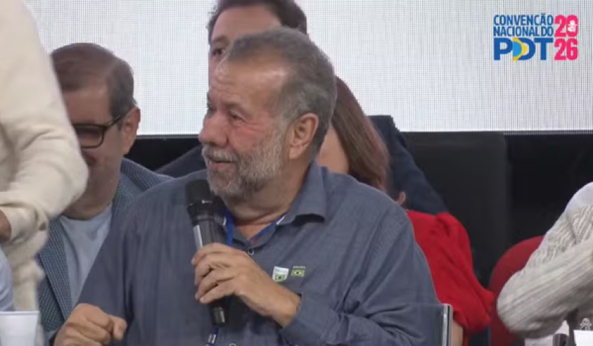 Em convenção, PDT, de Carlos Lupi, oficializa apoio à pré-candidatura de Lula à reeleição