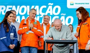 Lula defende fortalecimento da indústria naval brasileira