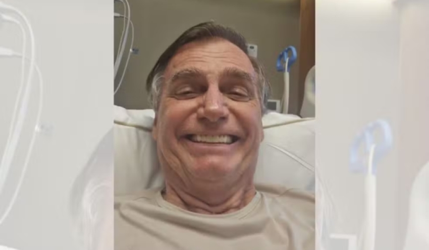 Bolsonaro retirou sonda no nariz e vai se alimentar com dieta líquida, diz boletim
