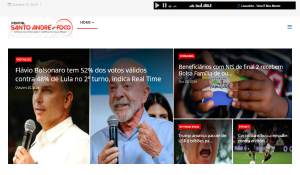 Relação de matérias publicadas no Portal Santo André em Foco hoje, 20 de Outubro de 2026