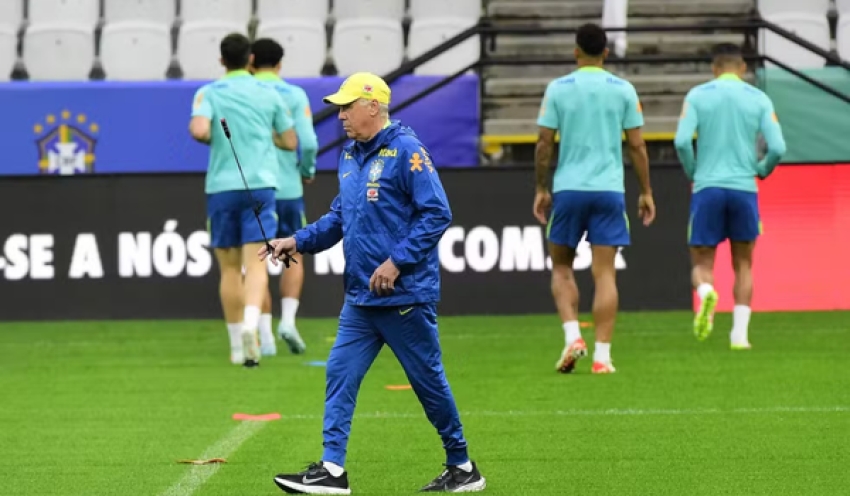 Escalação da Seleção: Ancelotti põe Martinelli na vaga de Gerson e arma Brasil com três mudanças