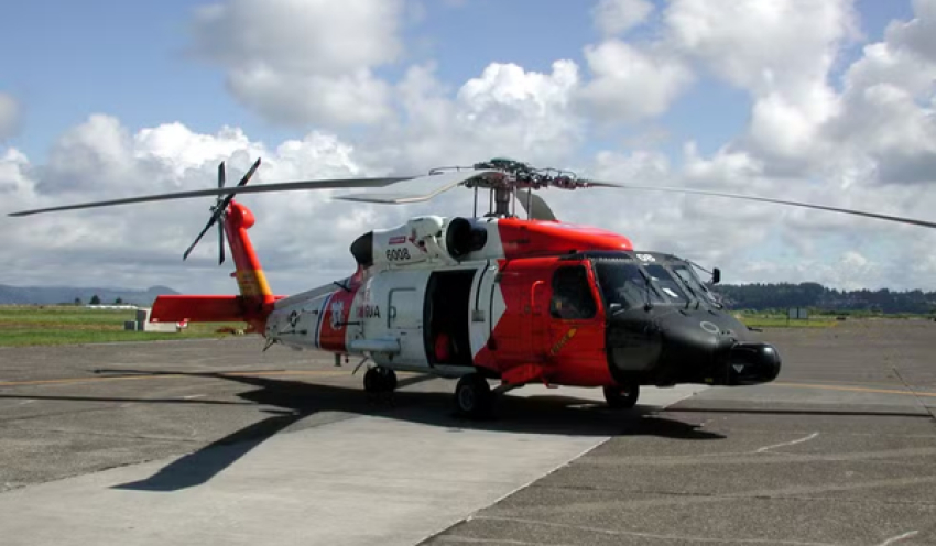 Helicóptero da Guarda Costeira dos EUA cai no Alasca