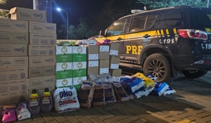 Casal de idosos é preso por furtar feira de supermercado em Patos, no Sertão