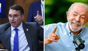 Atlas/Bloomberg: Flávio Bolsonaro tem 52,8% contra 47,2% de Lula no 2º turno