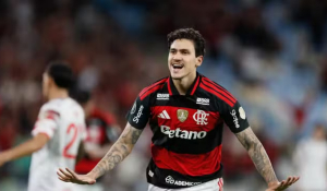 Flamengo vence o Estudiantes com gol de Pedro e garante classifica&ccedil;&atilde;o antecipada na Libertadores