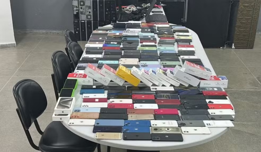 Sete pessoas são presas e mais de 200 celulares são apreendidos durante operação em Campina Grande