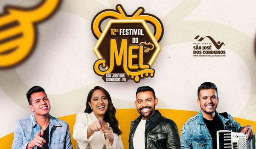 Prefeitura de São José dos Cordeiros divulga programação completa do Festival do Mel