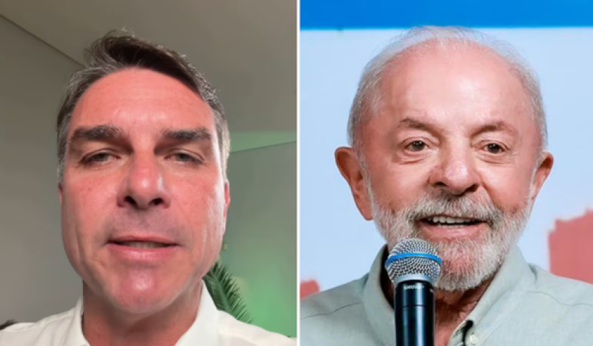 PoderData/Aya: Flávio Bolsonaro tem 51% dos votos e Lula, 49%; números indicam empate técnico