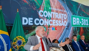 Lula participa de anúncio de investimentos do BNDES em malha rodoviária do Paraná