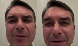 Flávio Bolsonaro anuncia que irá ao primeiro debate presidencial do 2° turno