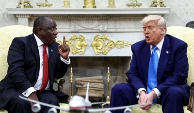 Trump constrange presidente da África do Sul com supostos vídeos de &#039;genocídio branco&#039;
