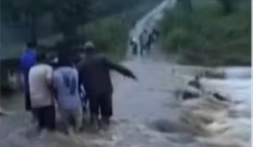 Cerca de 100 famílias ficam ilhadas após fortes chuvas em Massaranduba, PB