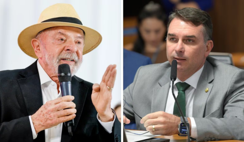BTG-Nexus: Lula tem 46% e Flávio Bolsonaro, 45% das intenções de voto em 2º turno