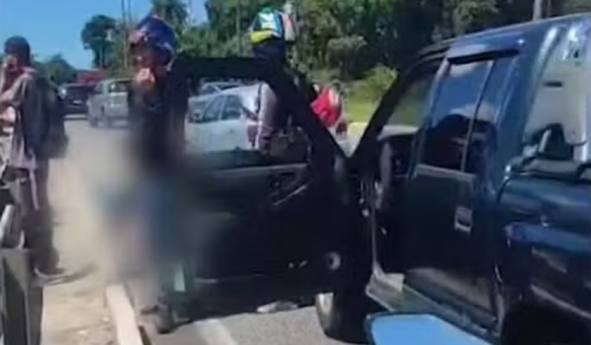 Colisão entre moto e carro deixa uma pessoa morta, na BR-230, em João Pessoa