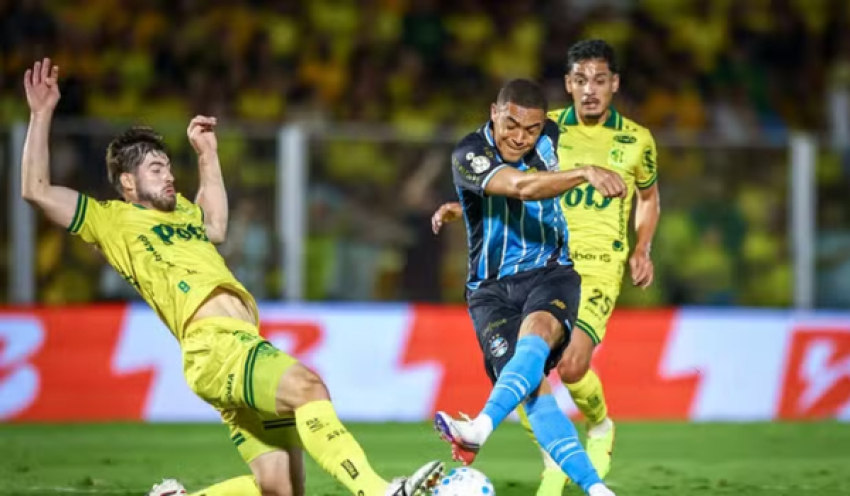 Mirassol e Grêmio empatam jogo de ida das oitavas da Copa do Brasil