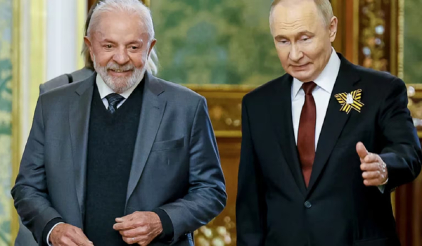 Por telefone, Lula e Putin falam em fortalecer expansão e diversificação do comércio bilateral