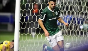Palmeiras dá show, faz 6 a 0 no Sporting Cristal e passa com 100% na Libertadores