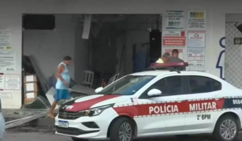 Posto de gasolina é alvo de explosão e roubo, em distrito de Campina Grande