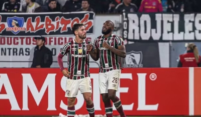 Fluminense suporta pressão e vence Colo-Colo fora de casa na Libertadores