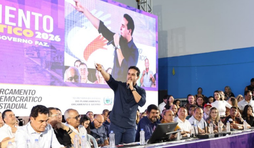 Governador Lucas Ribeiro anuncia investimentos de R$ 61,2 milhões para o Vale do Paraíba durante audiência do ODE em Pedras de Fogo