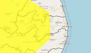 Inmet alerta para baixa umidade do ar em mais de 130 cidades da Paraíba; veja lista